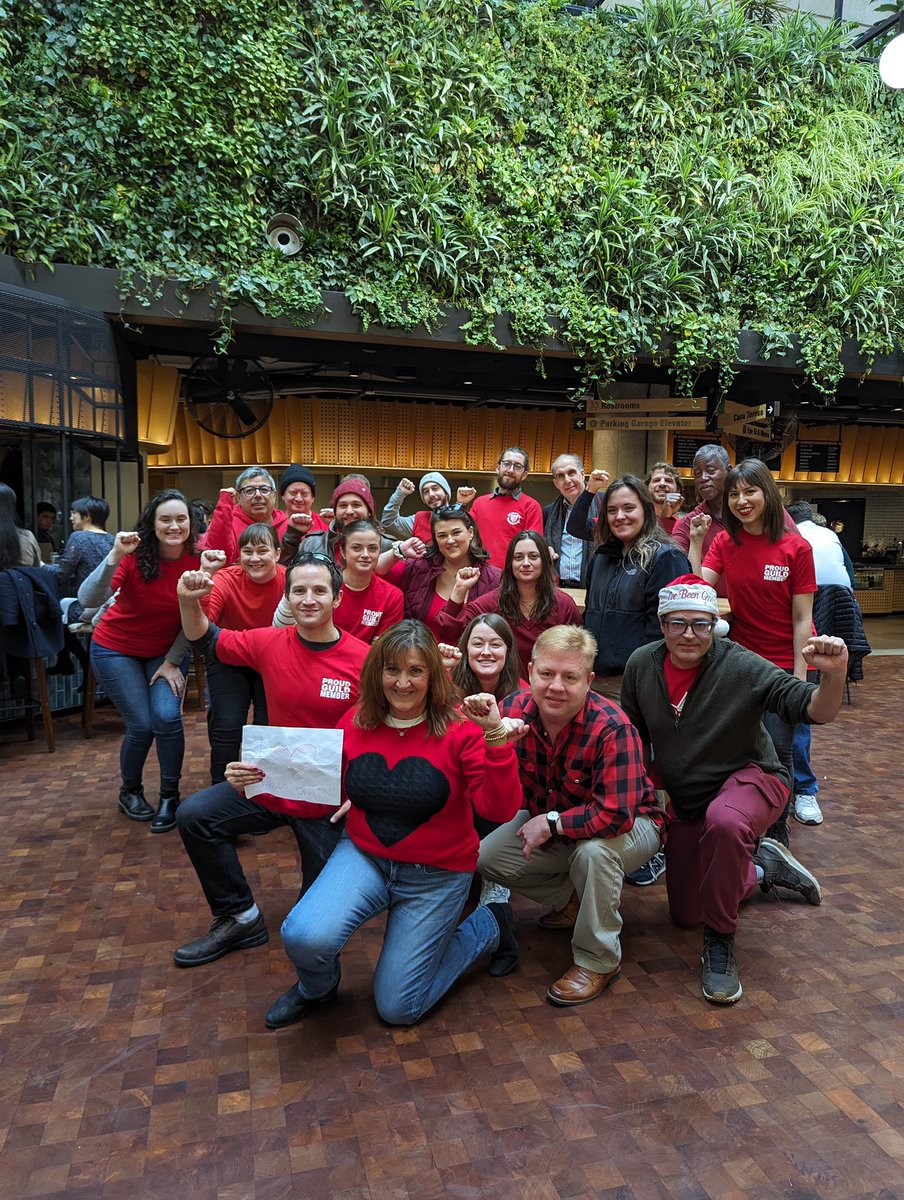 The DC Bureau has joined the picket line to stand up to @law360 management’s refusal to bargain in good faith! #Law360walkout2023