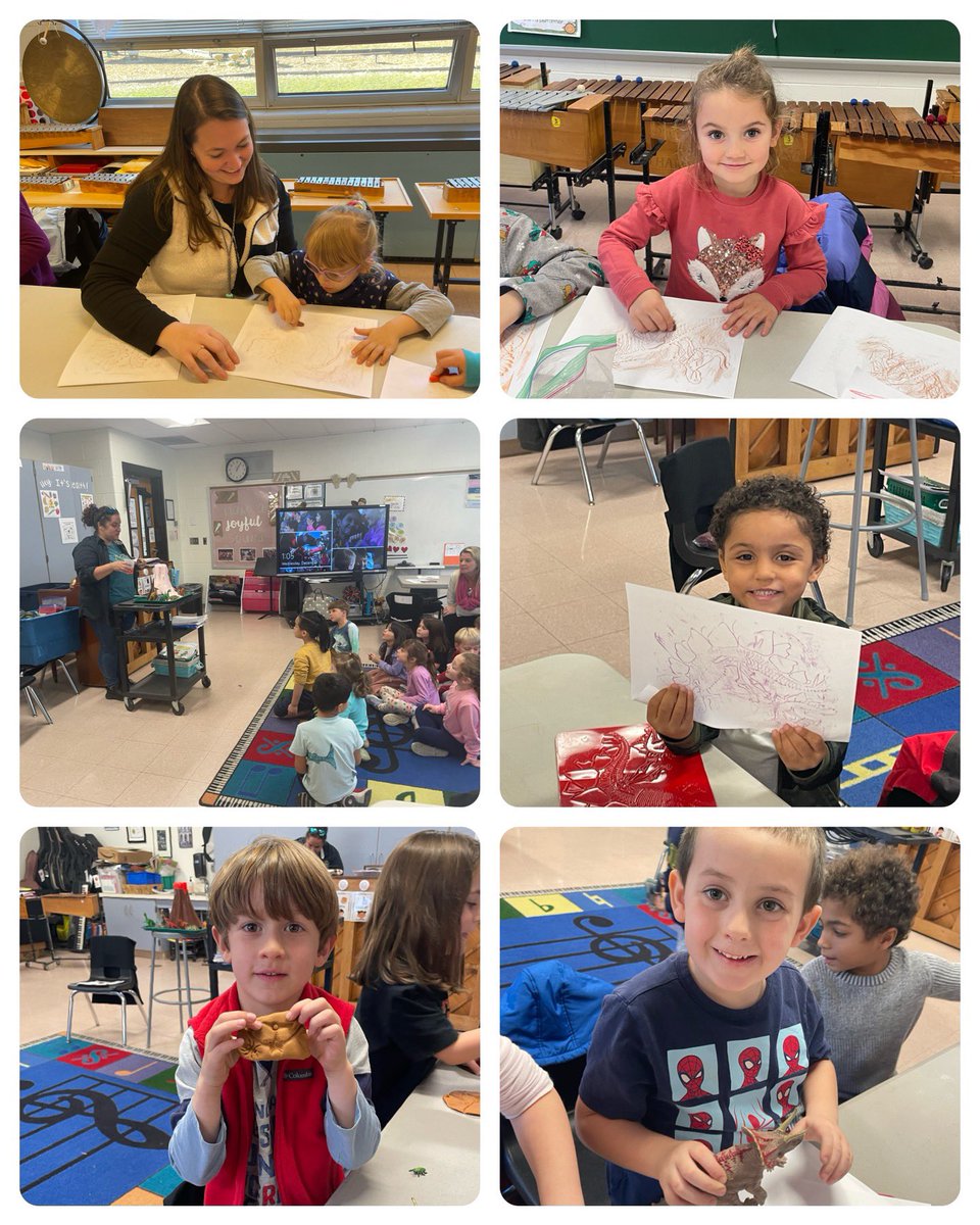 More Dino Exploration in Kindergarten with POW Science! @psd_ri