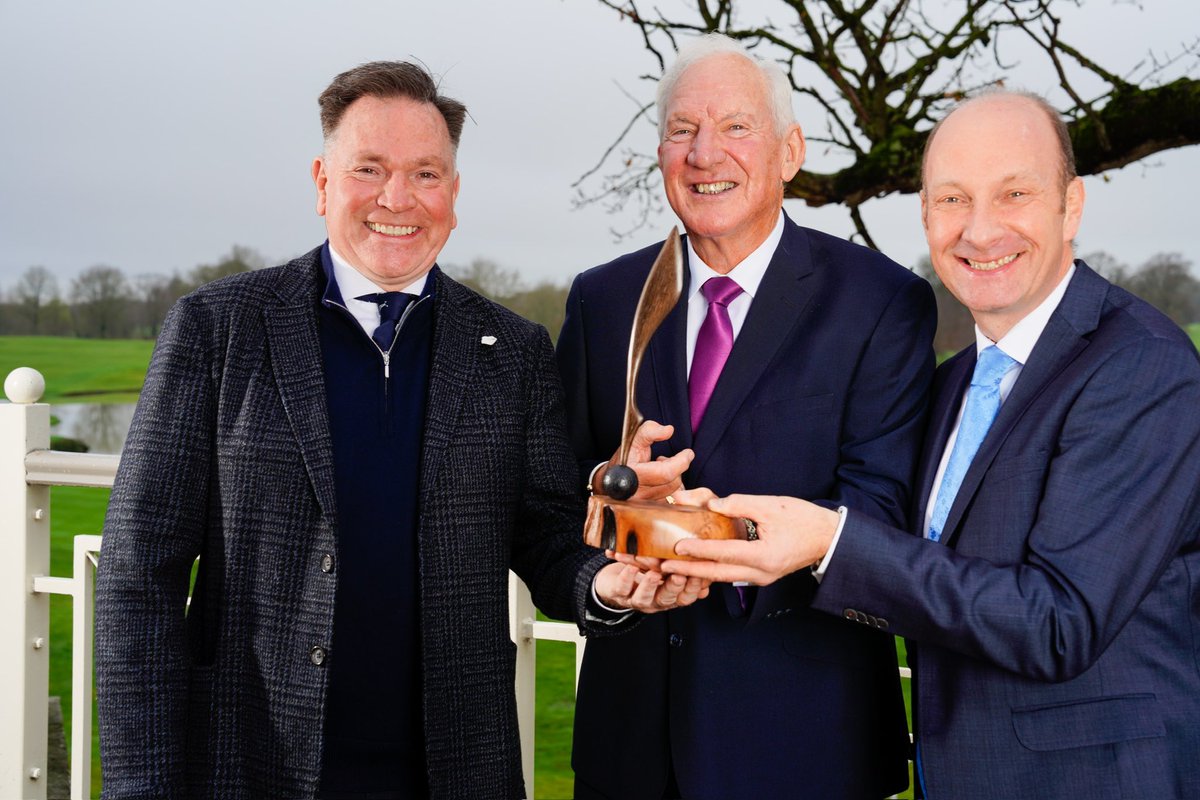 Congratulations to the legendary Denis O’Sullivan who was named the recipient of the 2023 @IGWAssociation Distinguished Services to Golf Award sponsored by Galvin Green.