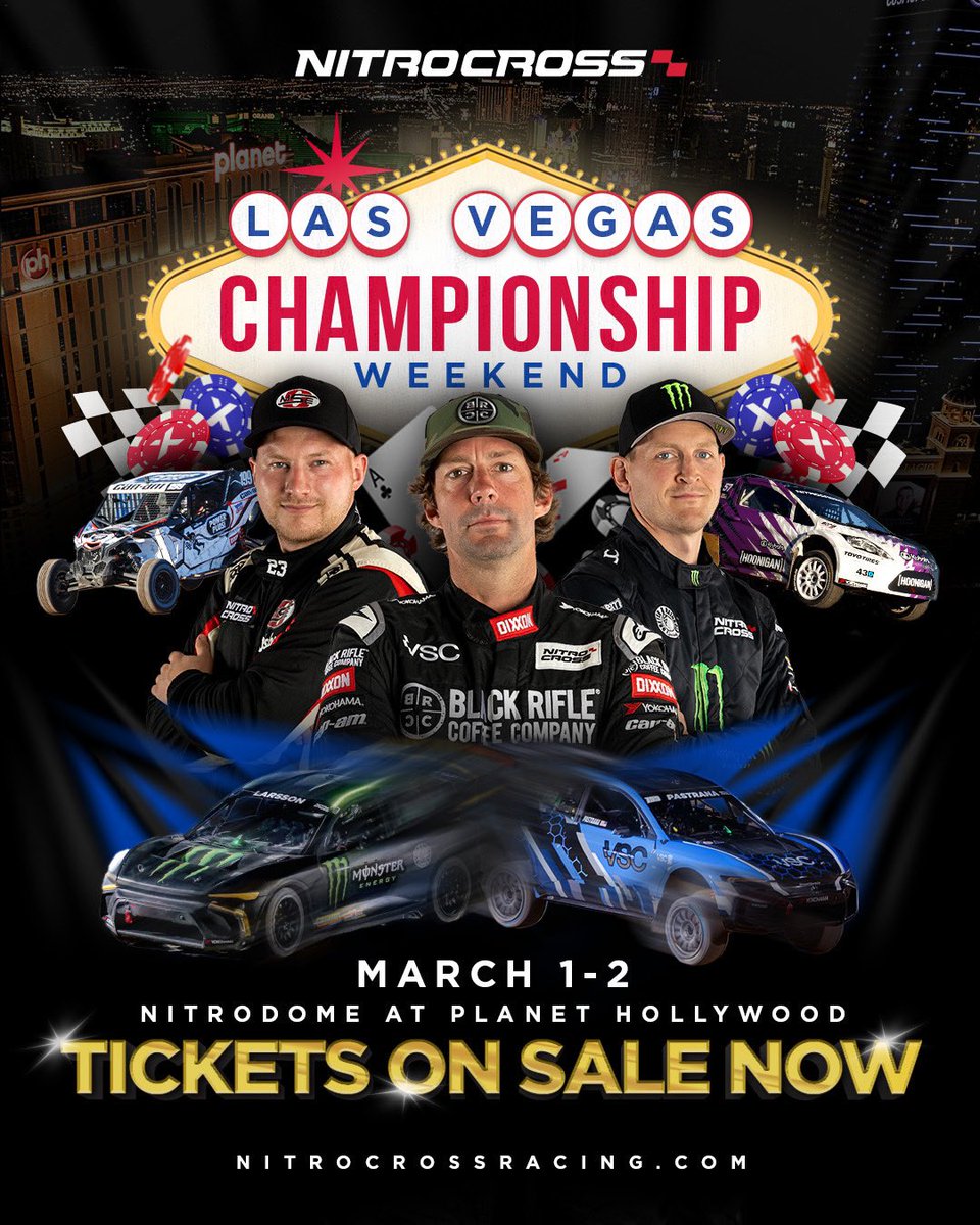 .<a href="/Vegas/">Las Vegas</a> was made for winners! Tickets on sale now!

ticketmaster.com/nitrocross-las…