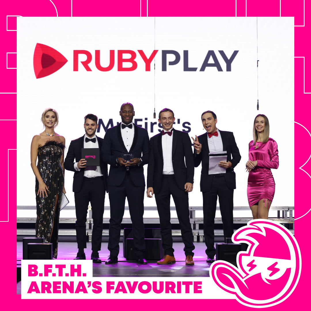 🏆 B.F.T.H. Favourite - RubyPlay with Immortal Ways Mr. First #BetConstruct #HarmonyMeetup4 #BFTHArenaAwards