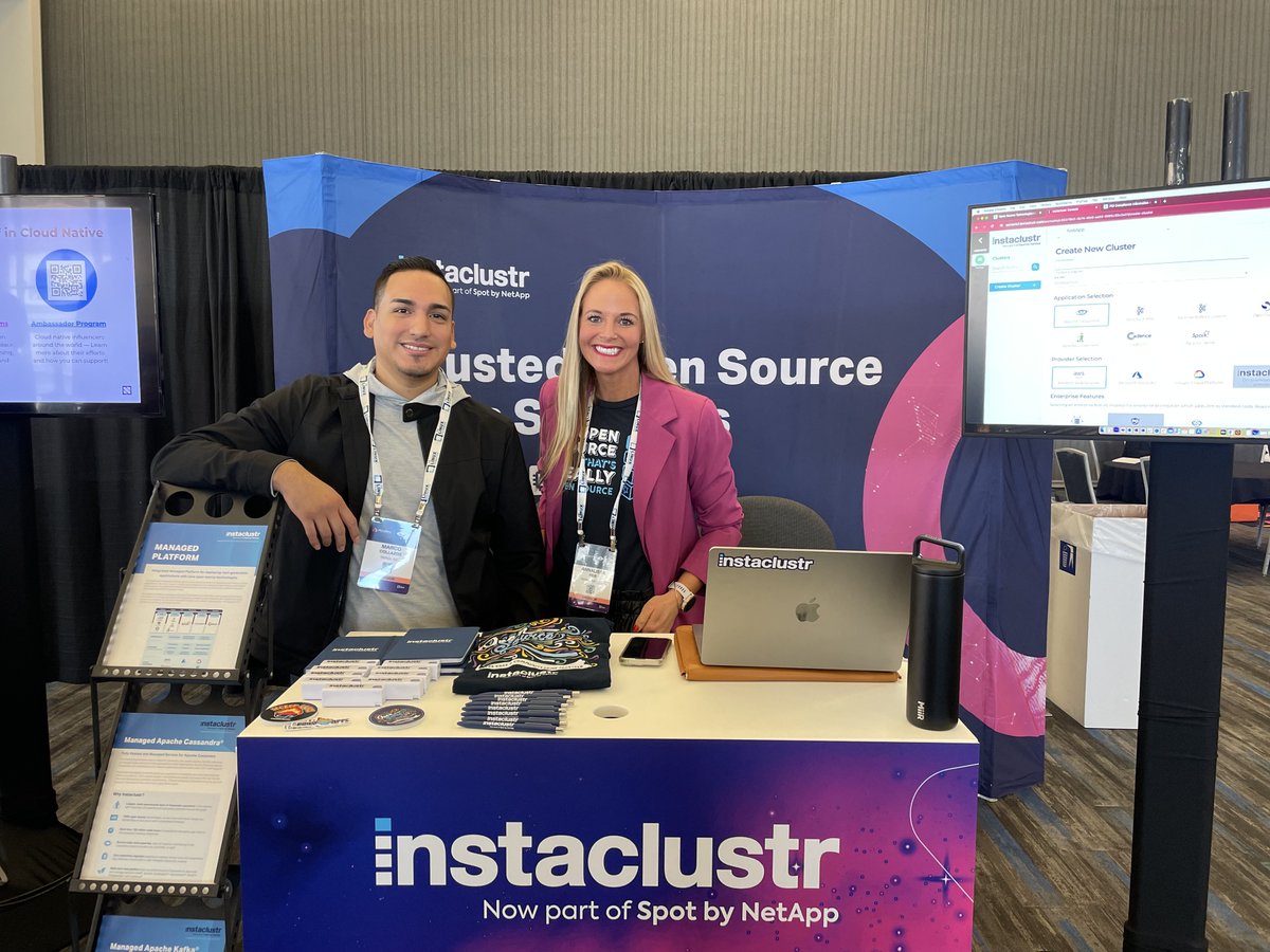 Instaclustr's tweet image. Today is the last day of #CassandraSummit in San Jose! 🎉

If you are attending, make sure to stop by our booth to learn about the latest updates on our managed platform and receive a demo from our team of experts! 🖥️

#ApacheCassandra #SpotbyNetApp #OpenSource