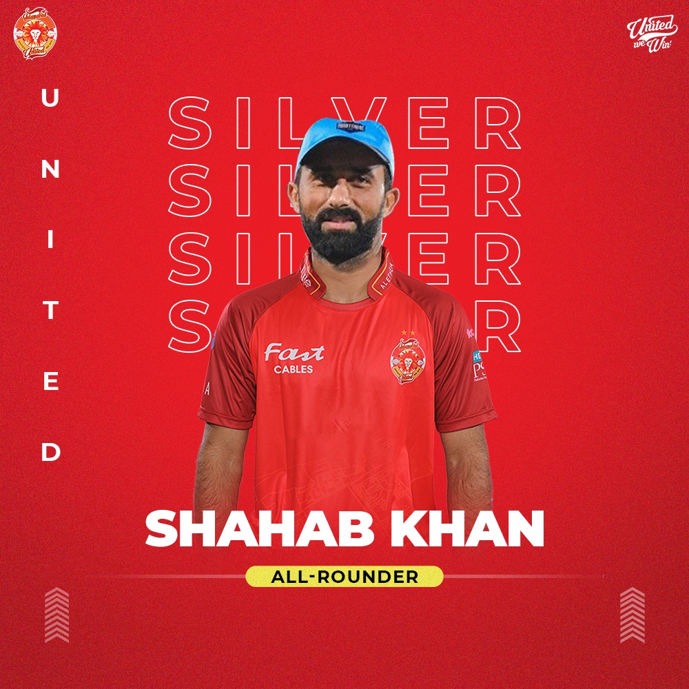 🎉 Fresh Talent Alert! Say hello to Shahab Khan, our latest pick from Abbottabad - a gifted all-rounder ready to make his mark. Welcome to the #ISLUFamily, Shahab! 🙌 #UnitedWeDraft #DraftedVictory #UnitedWeWin #HBLPSLDraft