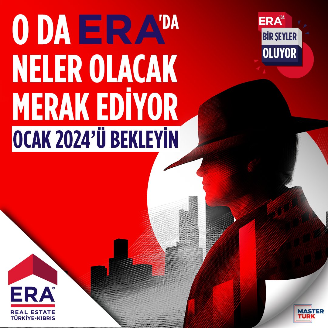 Herkes araştırıyor, birbirine soruyor, ERA'da neler olacak diye merak ediyor. Ocak 2024’ü bekleyin!

#erarealestate #eratürkiye #elikulağında #eradabirseyleroluyor