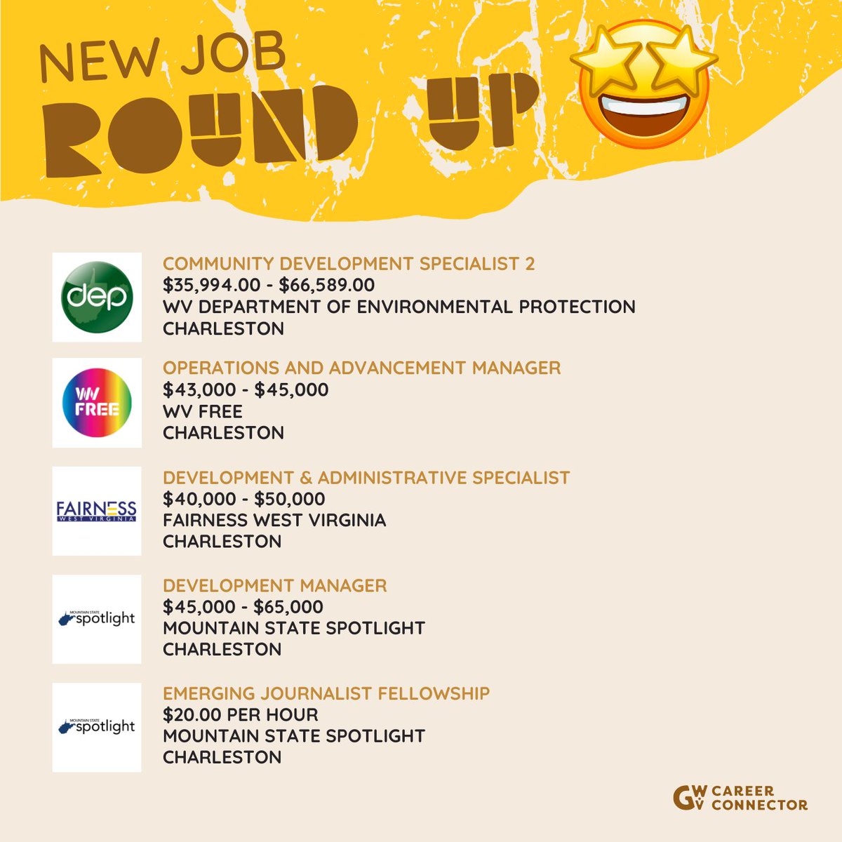 To view or apply for any of these open positions, visit: generationwv.org/programs/caree…

👉 Not seeing a job that’s the right fit for you? Submit your resume to our Resume Bank using the same link listed above, and we’ll keep an eye out for new opportunities that fit your skillset.