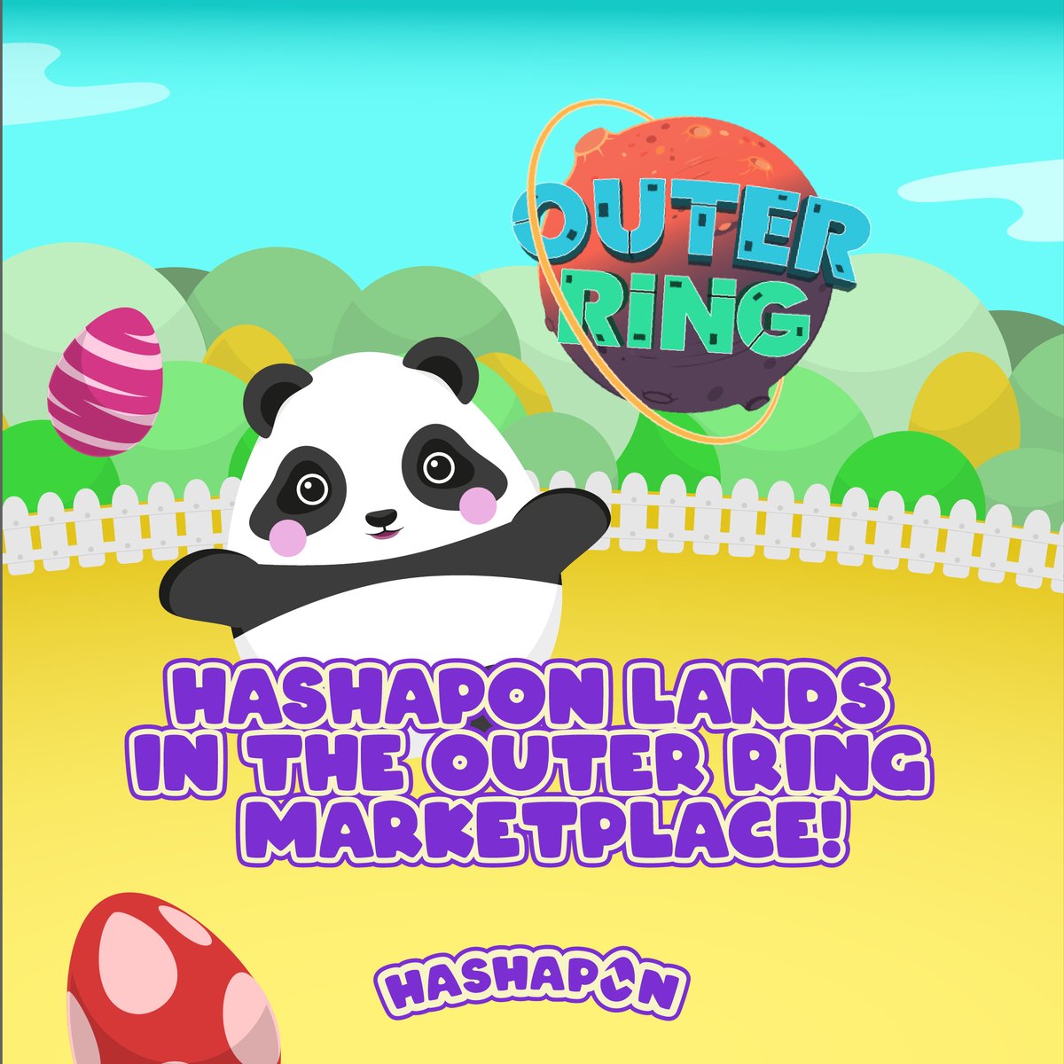 Heya, Hasha-friends! 🌈 We're super thrilled to team up with <a href="/OuterRingMMO/">Outer Ring MMO 🪐</a>! 🌟🐣 Our adorable pets have landed in the Outer Ring Marketplace.

Zoom over to our brand new corner and start your pet trading adventure at:

dapp.outerringmmo.com/marketplace/pa…

#Hashapon #OuterRingMMO #NFTGames