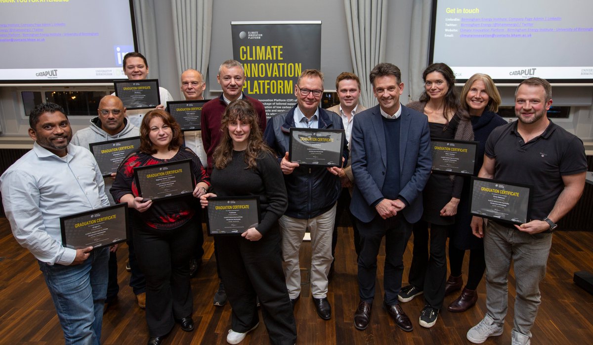 Congratulations to all the graduates on the third cohort of our <a href="/HSBC_UK/">HSBC UK</a>  Climate Innovation Platform. It was a pleasure to to hear about each of your inspiring businesses during yesterday's celebrations and we cannot wait to see what you achieve next.