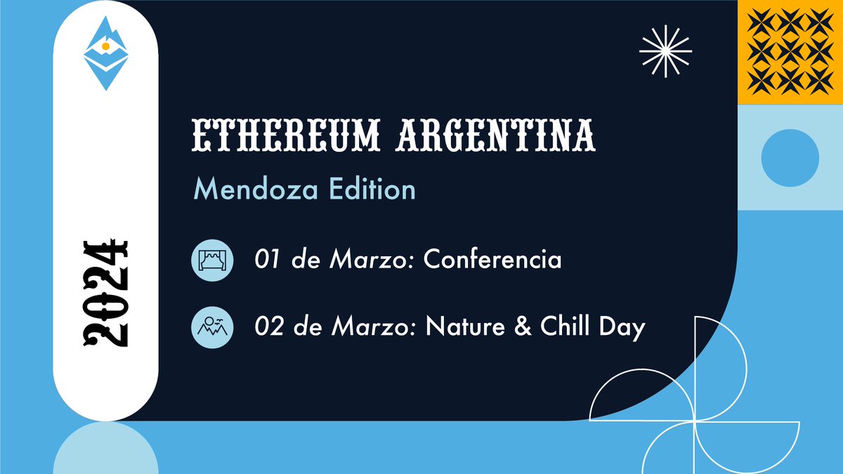 Llegamos a la tierra del sol y del buen vino 🌞🍷🏔️

📅 Agenden el 1 y 2 de marzo del 2024

Argentina, tierra de builders de punta a punta 🇦🇷