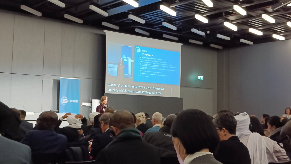 SoniaGrigt's tweet photo. @EricaGerretsen stresses @EU_Partnerships' commitment to teachers in refugee and crisis contexts.

@eduint looks forward to working with partners under our multistakeholder pledge on "Supporting teachers and teaching in forced displacement situations".

#GoPublic #FundEducation https://t.co/DoDQ3egVuz