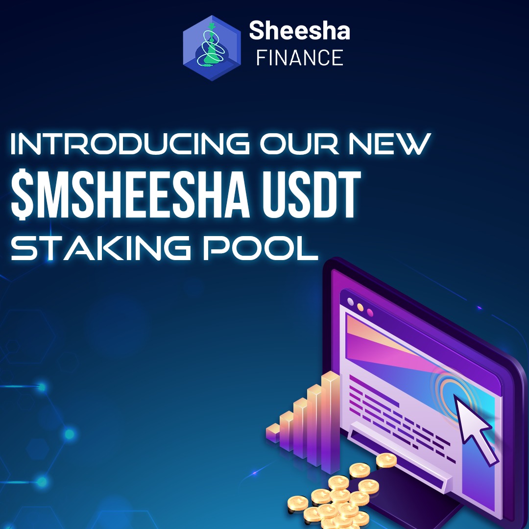 🚀Brace yourselves, #Sheeshans!🌟Dive into the #excitement of our groundbreaking $MSHEESHA USDT #staking pool, flaunting a minimum 12% APR and jaw-dropping 1,000 $USDT in #rewards! 🚀Stay tuned for the #testing phase and prepare for #staking like never before!💚#cryptocurrency