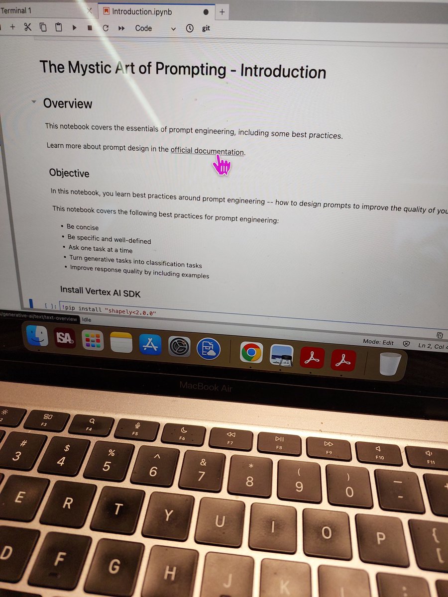 I had a chance to spend the day at Google Amsterdam attending a Live Labs Masterclass on Gen AI and Data Innovation. Thinking about how we can use Cloud services and LLMs to interact with data.  @kmerdes is super keen.