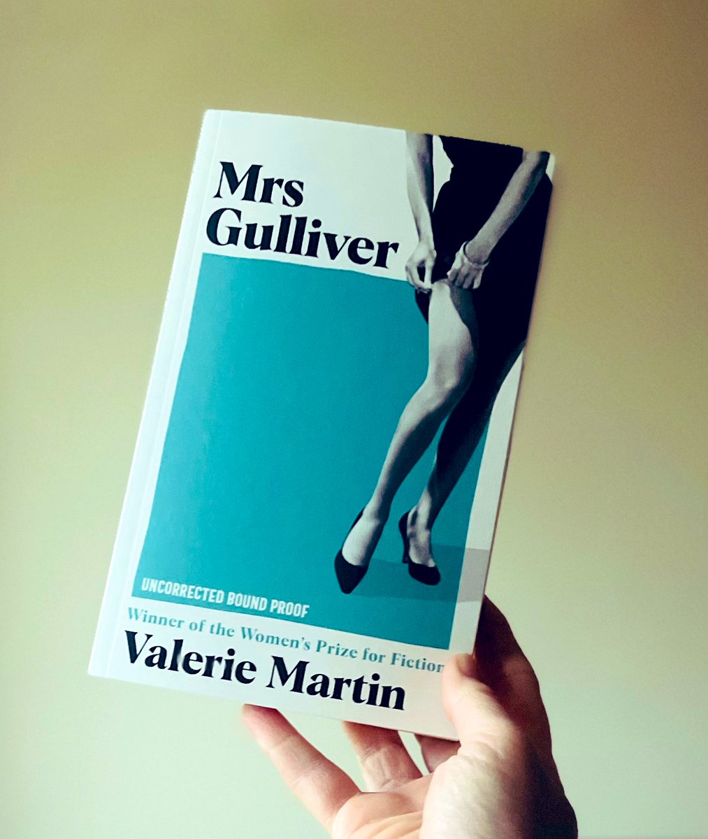 Thank you so much to Rosie and @serpentstail for my copy of #MrsGulliver by #ValerieMartin

It is out next March, and this story of two women and the unique world they inhabit sounds amazing!