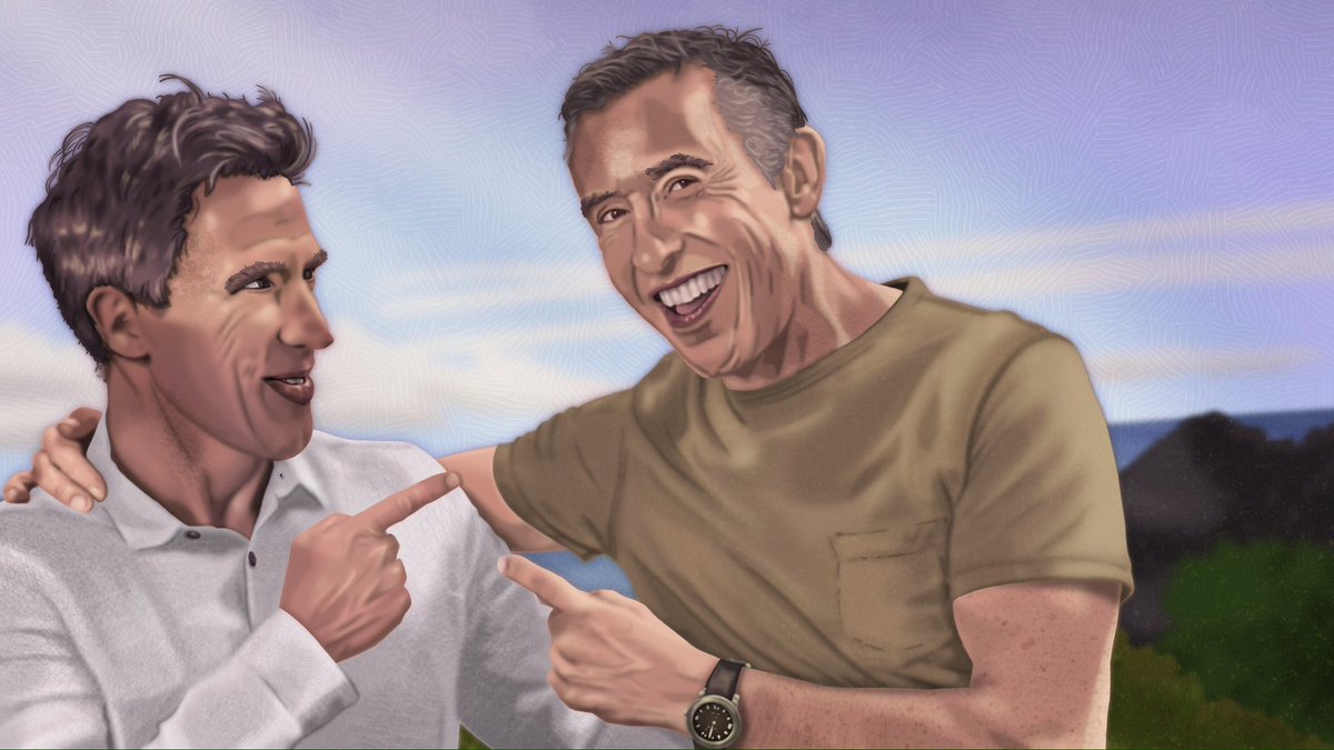Rob Brydon and Steve Coogan.

Process video: youtu.be/tsFbBTymGO4

#stevecoogan #robbrydon #procreate #procreateportrait #procreateart