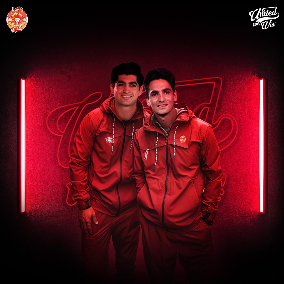 The SHAH BROTHERS are UNITED 🦁 #UnitedWeDraft #DraftedVictory #UnitedWeWin #HBLPSLDraft