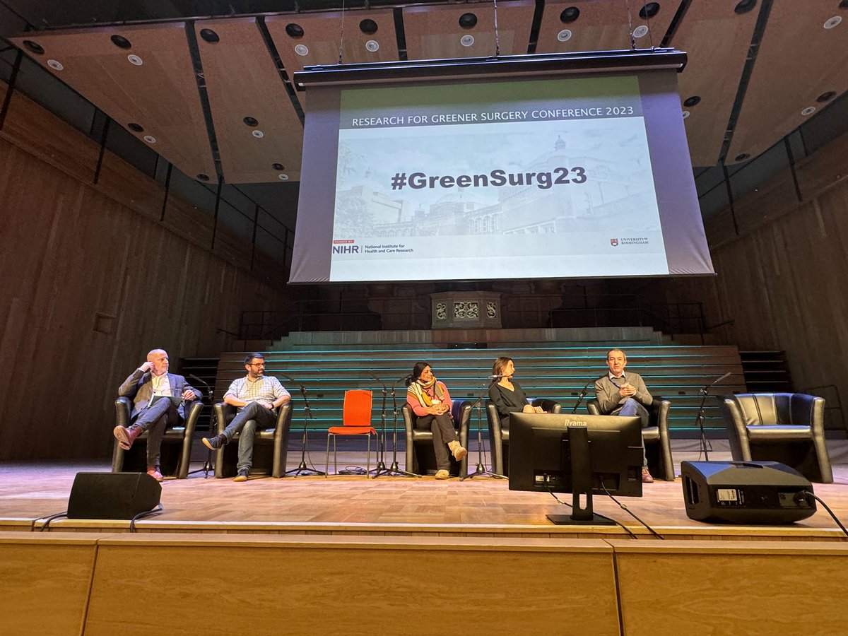 Fascinating discussion on nitrous anaesthesia and better linking supply to demand to reduce waste & carbon footprint #GreenSurg23

Big gains to be had, rapidly across the NHS and around the world 🌍

@EmmaVCarrington @rupert_pearse @DrCliffShelton @GreenSurg