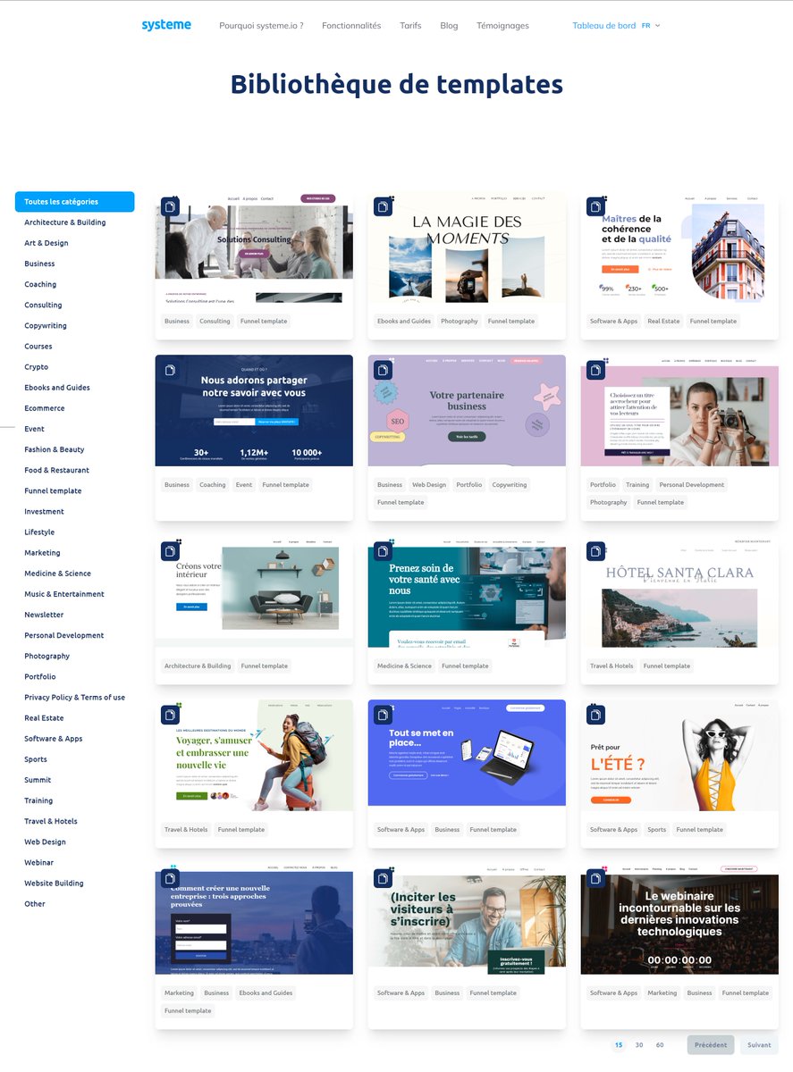 Béné (@blagardette) on Twitter photo Nouveauté <a href="/systemeio_FR/">systeme.io</a> ! La bibliothèque de templates !
L'occasion de lire notre article : astucesbusiness.com/les-points-for… Nouveauté <a href="/systemeio_FR/">systeme.io</a> ! La bibliothèque de templates !
L'occasion de lire notre article : astucesbusiness.com/les-points-for…
