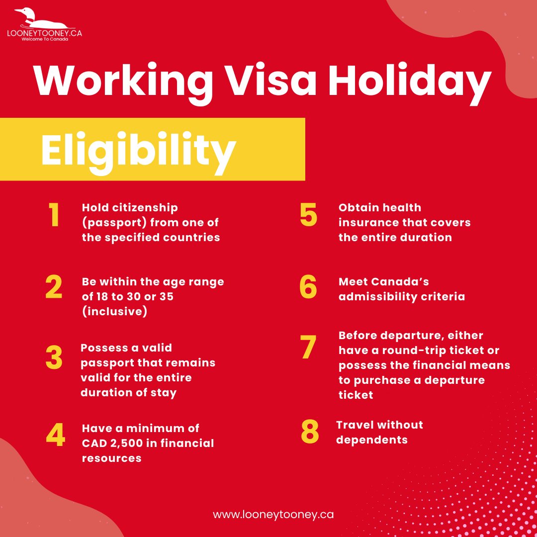 Unlock the world with a Working Holiday Visa! 

Explore eligibility criteria and embark on a global adventure filled with work, travel, and unforgettable experiences. 🌍✈️ 

#WorkingHoliday #VisaAdventure