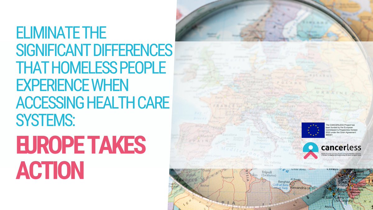 It is crucial that #Europe takes concrete action.
Together we can achieve equitable access to #health for all.

#homeless #Health #CancerCare #EUcanbeatcancer #EUCancerPlan #LeaveNoOneBehind #cancer #HealthCare
