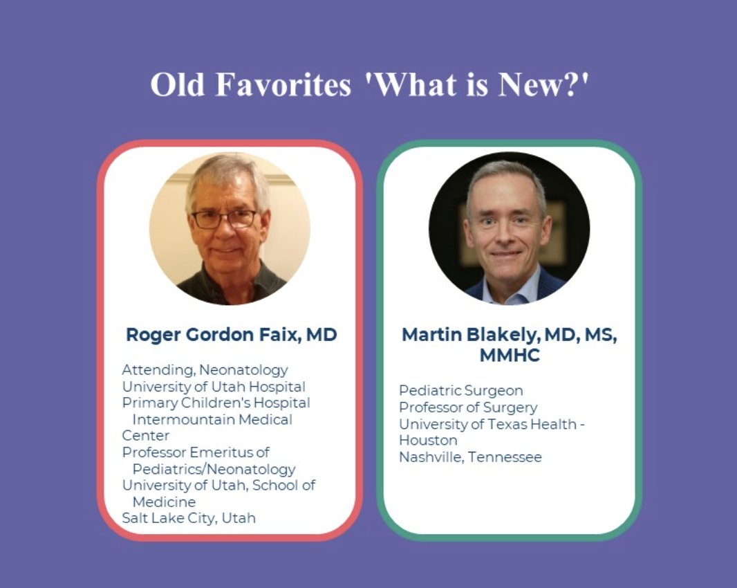 HotTopicsNeo's tweet image. To close our conference this year we have our chair Dr. Kevin Dysart moderating the session "Old Favorites 'What is New?" 

#HotTopicsNeo2023 #NeoEBM