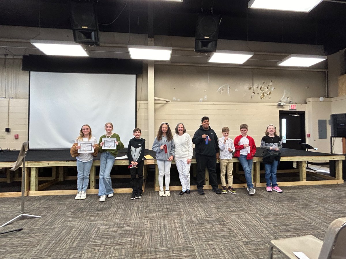 Yesterday the 6th grader class winners presented their speeches to their classmates and parents. John Slayton placed first and will represent NFC at the county meet. Congratulations to John and to all our speech givers! #nfcschool