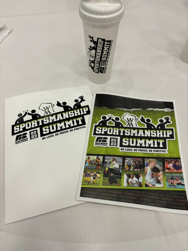 Proud to represent <a href="/clintonwischool/">Clinton Community School District</a> today at the <a href="/wiaawi/">WIAA</a> Sportsmanship Summit.  Looking forward to learning new ways to improve our culture along with 4 of our student-athletes. 

#FeedTheCougs

<a href="/Gambl20/">Tyree Gamble</a>