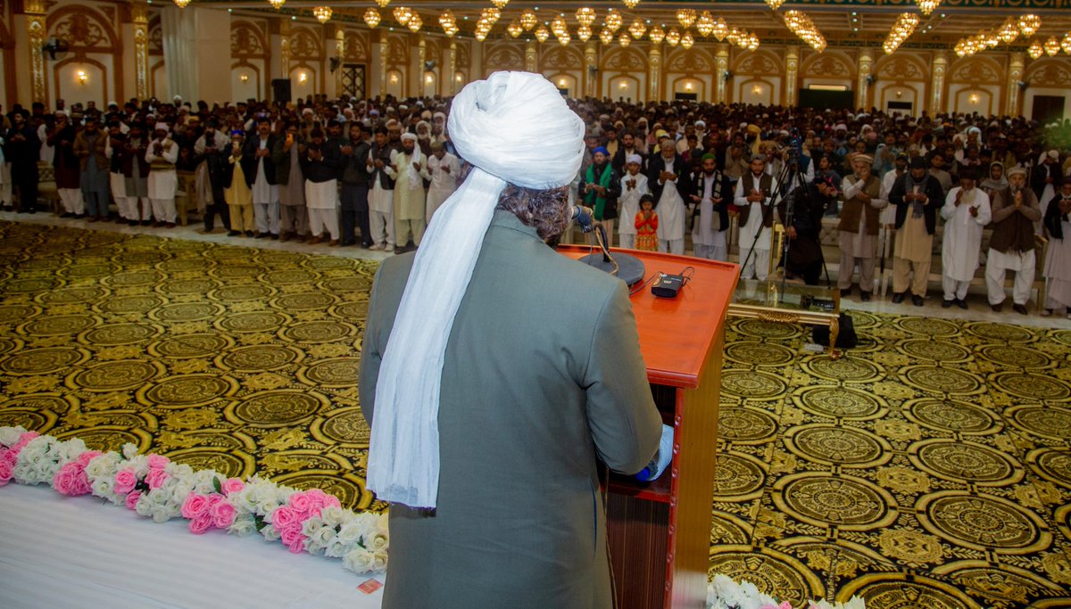 islaheejamaat's tweet photo. (2/2)

Annual Melad e Mustafaﷺ and #HaqBahoo Conference Branch Chishtian Distt Bahawalnagar, Wednesday, Dec 13, 2023.

Presided by (Akse #SultanulFaqr) His Excellency Hadrat Sultan Muhammad Bahadar Aziz Sb.

Special Address: Nazim e Aala ( #IslaheeJamaat) Haji Muhammad Nawaz Sb. https://t.co/E5Uay2XOK3