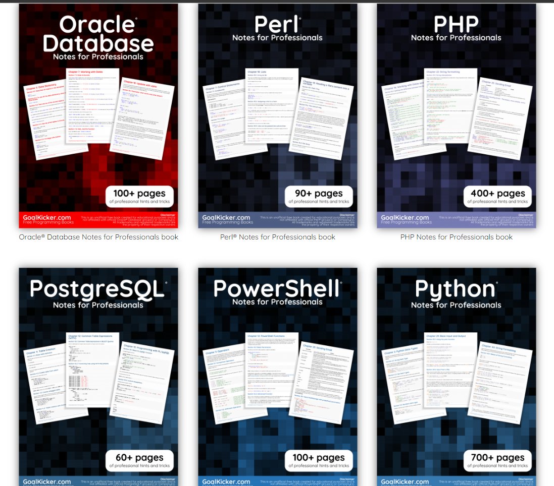 laprovittera's tweet photo. 🔥🚀Más de 50 #libros de programación GRATIS!  
https://t.co/tSHB1yA5KH https://t.co/wehVgszPhZ