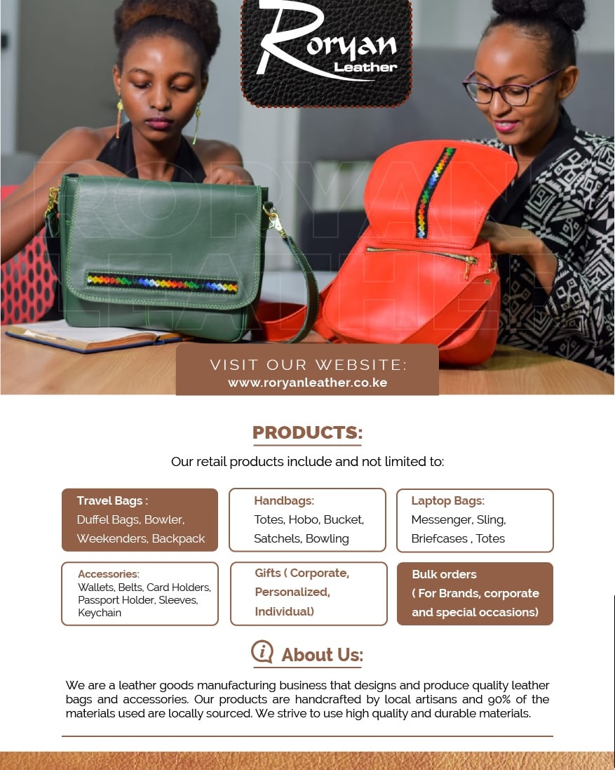 RoryanL's tweet photo. @amerix @RahmaTheRevert @MakeItKenya @shirley_swai @Kldc_official @epzakenya @DavidNdii @MinistryofIT @LeatherNaturaly @amazonhandmade https://t.co/mQmMrtPWaD