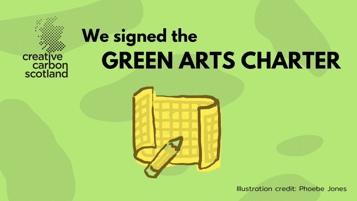 Surge is thrilled to announce that we've signed the @CCScotland Green Arts Charter, a collaborative charter designed for and by cultural organisations within the Green Arts Initiative. #GreenArtsCharter #ClimateNeedsCulture #ClimateAction #GreenArtsInitative