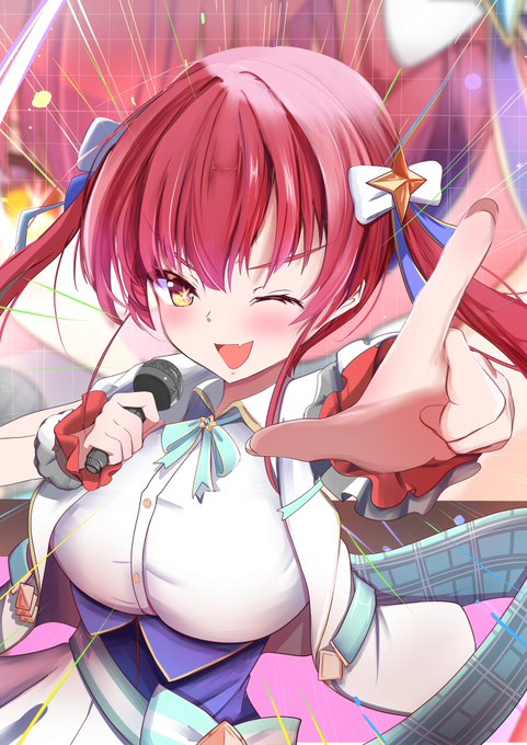 #FNS歌謡祭マリン船長を応援しよう  まさにアイドルでした...船長最高だよ!!!!