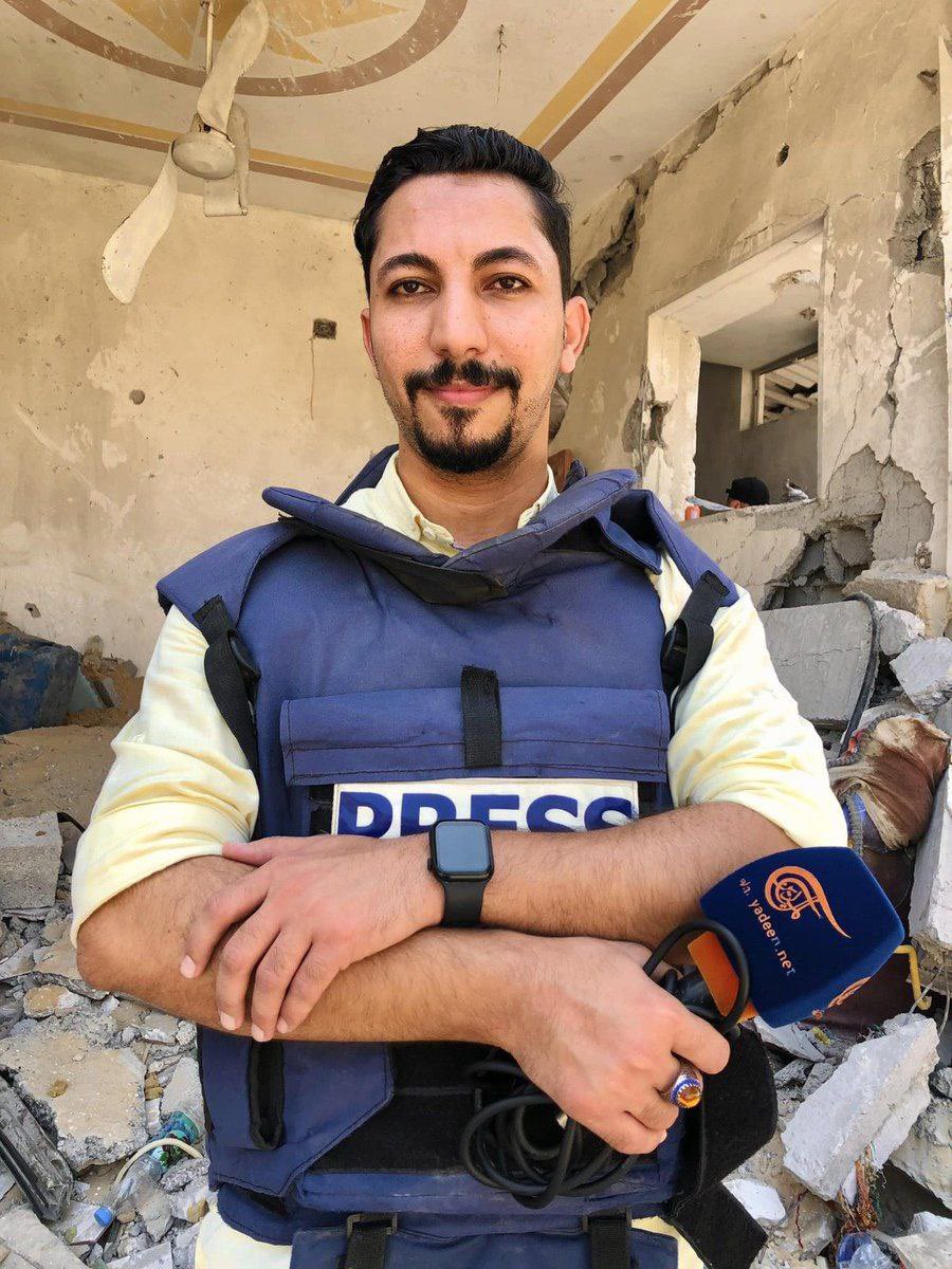 BREAKING: Israel just murdered another Palestinian journalist, Abdul Karim Oudeh of Al-Mayadeen.

Israel has now killed 87 journalists in Gaza in just 9 weeks.

87 journalists.