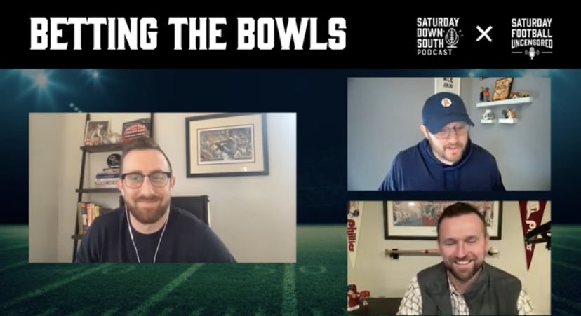 Our Bowl Game Betting show is live! Must be 21+ to bet. Gambling problem? Call 1-800-GAMBLER. youtu.be/2M4uqiITAO8?si…