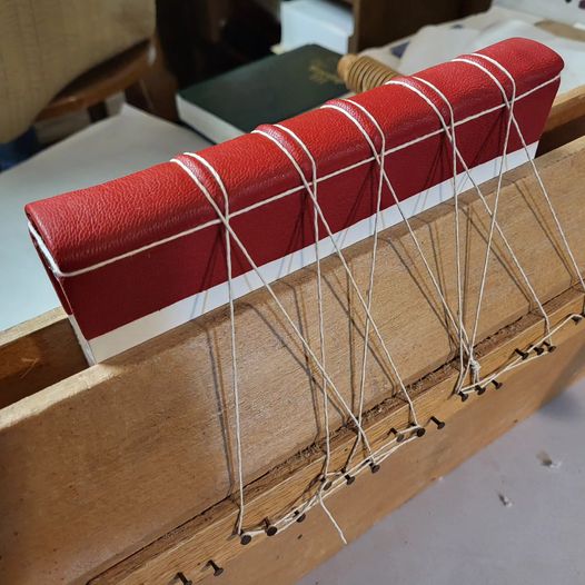 Slowly getting the books from Bookbinding 3 finished!

This week is 4 weeks post-surgery #2, still trying to catch up on so much. I am looking forward to the break and excited to teach for the MLIS program next semester!