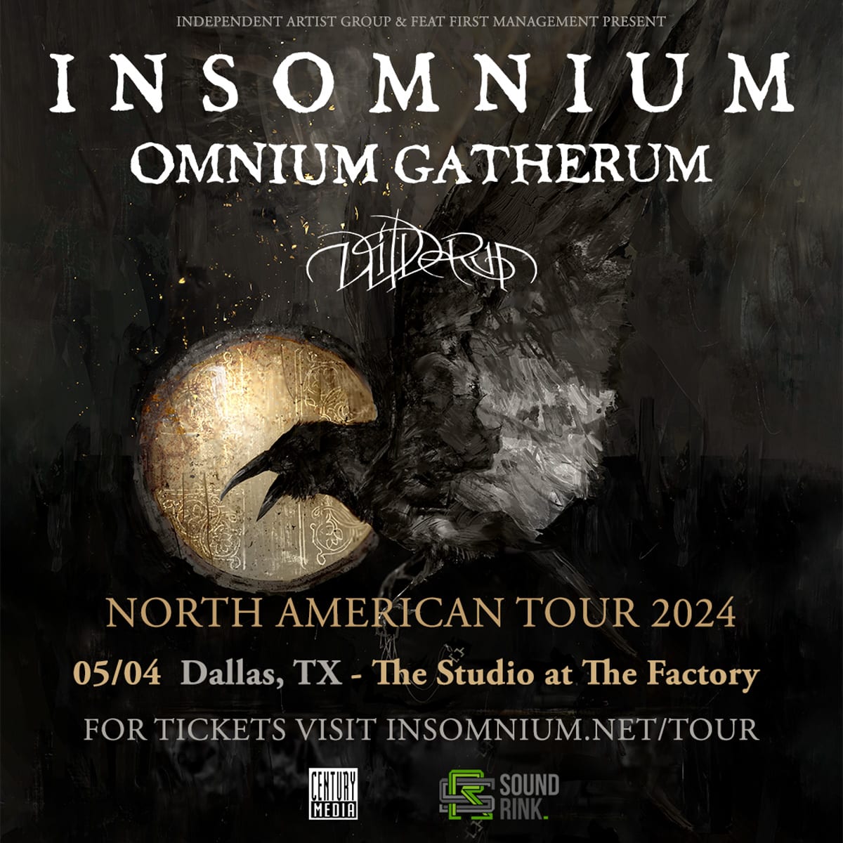 The Studio at the Factory (@studioatfactory) on Twitter photo JUST ANNOUNCED: Insomnium <a href="/insomniumband/">Insomnium Official</a> is coming to DALLAS <a href="/studioatfactory/">The Studio at the Factory</a> on 5/4! Tickets on sale FRIDAY 10AM! JUST ANNOUNCED: Insomnium <a href="/insomniumband/">Insomnium Official</a> is coming to DALLAS <a href="/studioatfactory/">The Studio at the Factory</a> on 5/4! Tickets on sale FRIDAY 10AM!