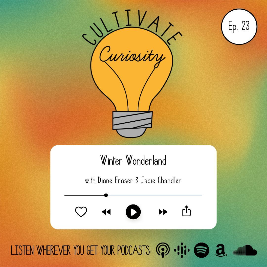 ECScienceCenter's tweet image. On this week’s episode of Cultivate Curiosity, our co-hosts Diane and Jacie discuss all things Winter – Hot Cocoa Day, the Winter Solstice, and upcoming events at the science center. Perfect timing, because today is National Hot Cocoa Day! Listen today at buff.ly/3Dqage8