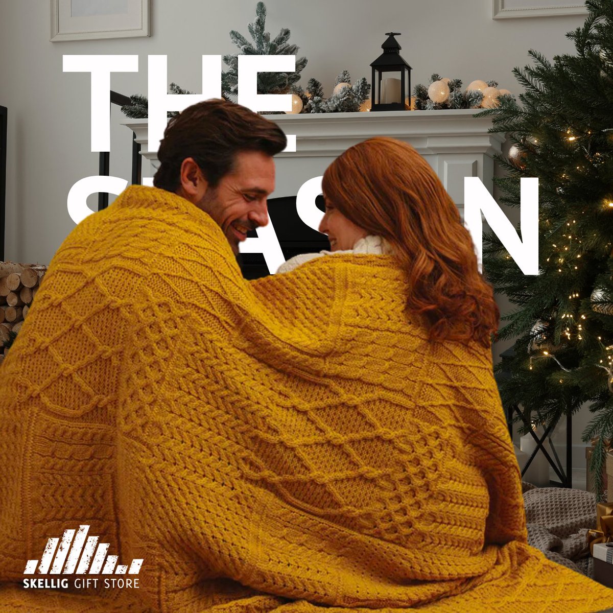 'Tis the season for cuddles and cosiness 🙌🏻 Skellig Gift Store has over 300 beautiful, handknit blankets and throws that are sure to bring the comfort to your cosy Christmas nights 💚

#IrishGifts #Blankets #Throws #AranBlanket