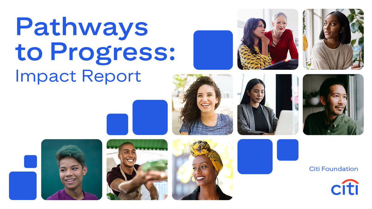 Since 2014, the Citi Foundation’s Pathways to Progress initiative has aimed to equip young people with the skills they need to thrive in our rapidly changing economy. Learn more about its impact over the last decade: on.citi/3RoPcLF #Pathways2Progress