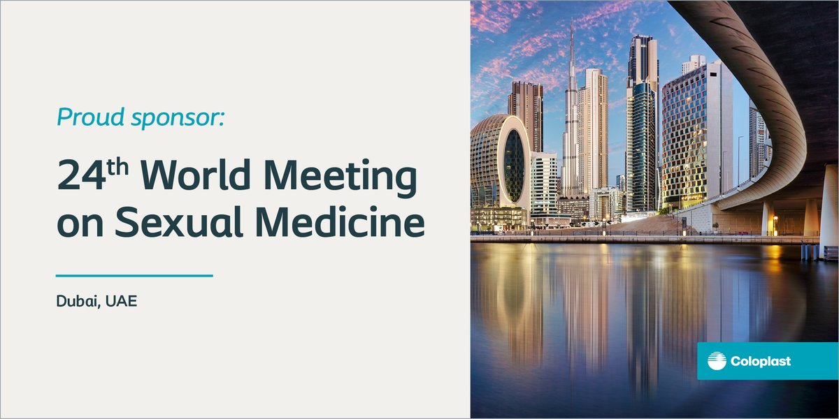 #Coloplast is proud to sponsor the upcoming #WMSM in #Dubai this week! #SexMed #Menshealth #UroSoMe