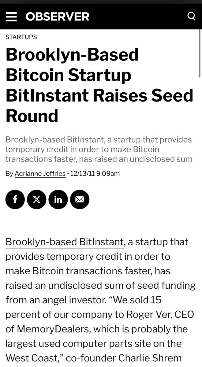 CharlieShrem's tweet photo. 12 years ago today #bitinstant was powering the #bitcoin economy! https://t.co/cWTqSG2oT2