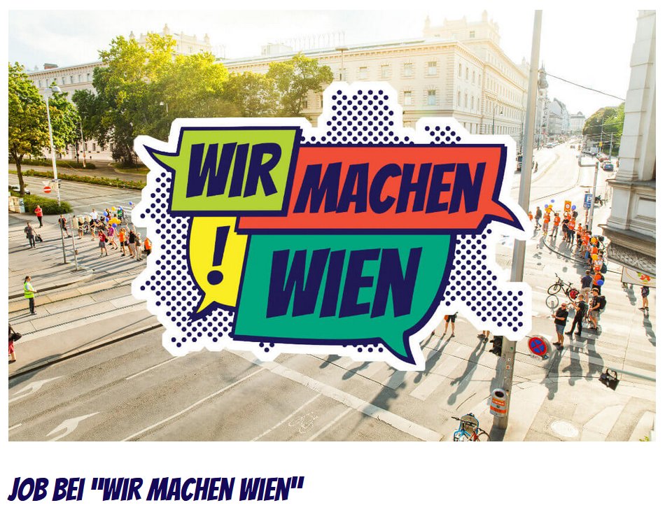 He bei @wirmachenwien wird (erasmusbedingt) ein Job frei! Eine echte Anstellung im Aktivismusbereich ist eine Seltenheit und das Team ist super! Bewerbt euch doch!

wirmachen.wien/blog/job-bei-w…