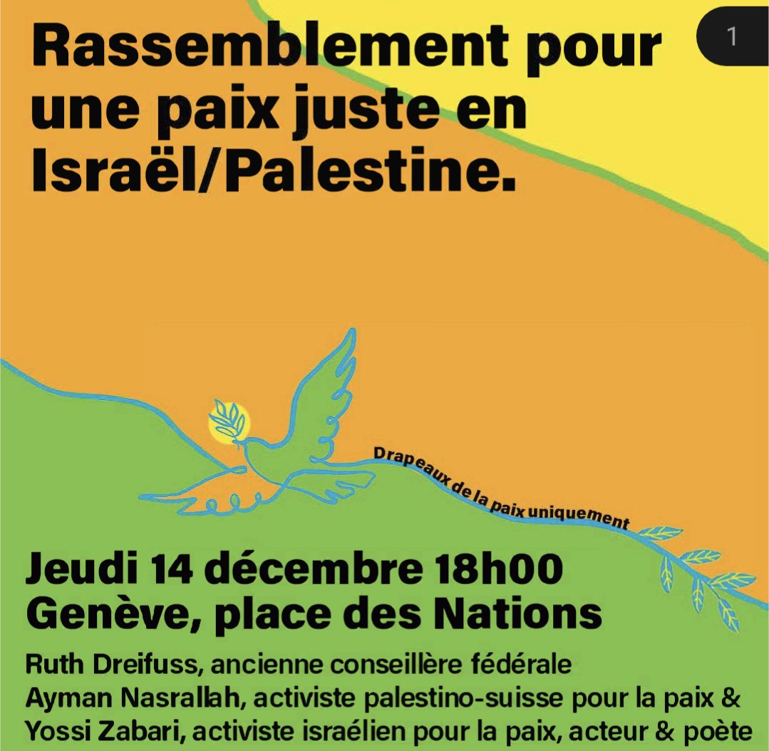 josef_lang's tweet photo. Nach den ZH- + BE-Kundgebungen für gerechten #Frieden und #Gewaltstopp in #Israel/#Palästina finden zwei weitere mit demselben Kodex in #Genf + #Basel statt. Das von #JVJP (Jüdische Stimme für Demokratie und Gerechtigkeit in I/P) und @GSoASchweiz entwickelte Modell macht Schule. https://t.co/rWXcB9leLu