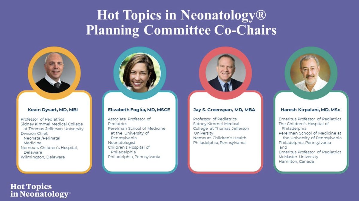 HotTopicsNeo's tweet image. On behalf of the Hot Topics in Neonatology Chairs, planning committee and organizers, we thank you and can't wait to see you next year at #HotTopics2024!   

#HotTopicsNeo2023 #NeoEBM