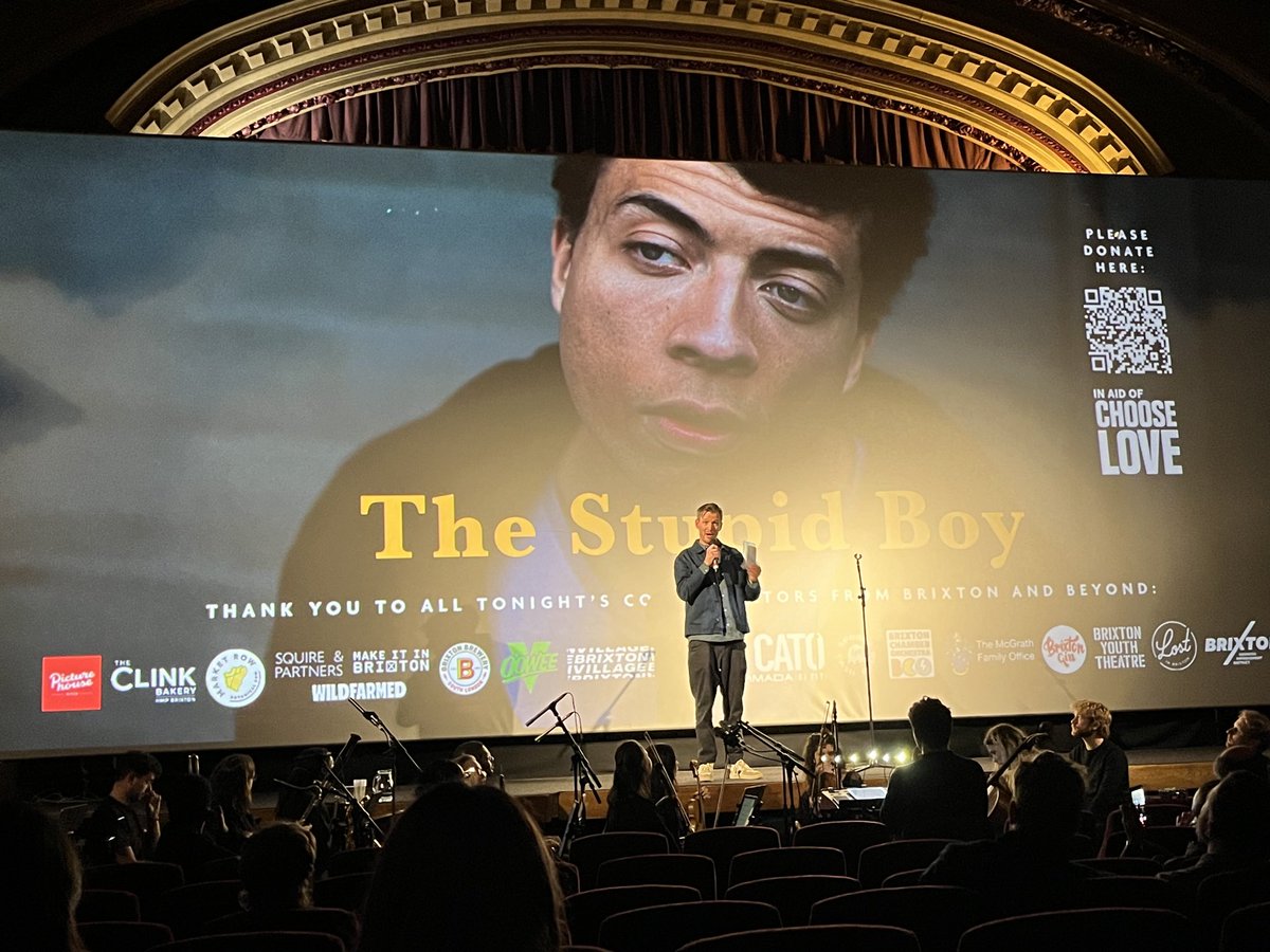 Such a privilege to be at the screening and Q&amp;A of this stunning and rightfully multiple award winning film! Wept buckets. Congratulations to all involved! ⁦@phildcdunn⁩ #thestupidboy #LOVE