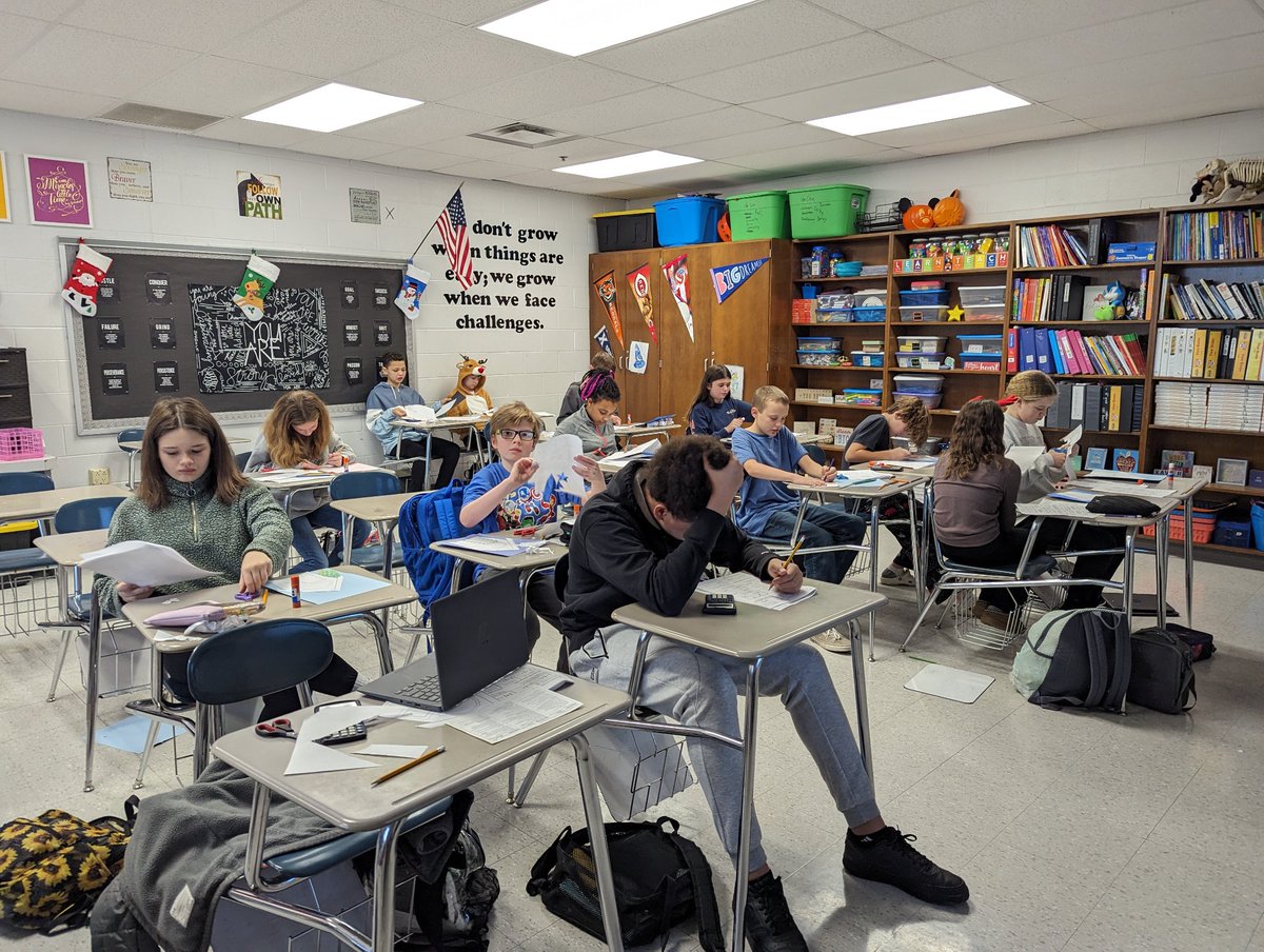 I just have to give a shout out to our 2nd period today. They're working so unbelievably hard 3 days before our break. <a href="/MissSaylorSVA/">Rebekah Saylor</a> and I are so proud of them!