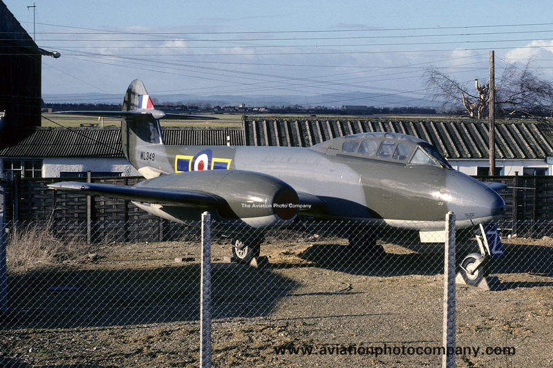 RAF Gloster Meteor T.7 WL349 displayed at Staverton (1978)
aviationphotocompany.com/p934046062/ee7…
More Meteor images: aviationphotocompany.com/p825415273