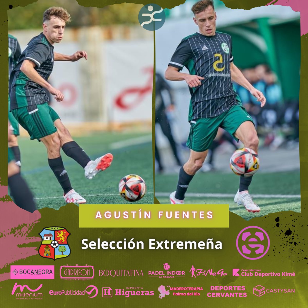 ⚽️💚🤍 Fútbol | ¡ <a href="/zacarizo/">Ignacio</a> es convocado con la Selección Andaluza, y <a href="/agustinfq03/">Agustin Fuentes</a> con la Selección Extremeña!

😍 Nuestros palmeños representarán la Comunidad Autónoma en la que juegan con sus respectivos clubes.

👏 ¡No podemos estar más orgullosos de vosotros!

#palmadeporte