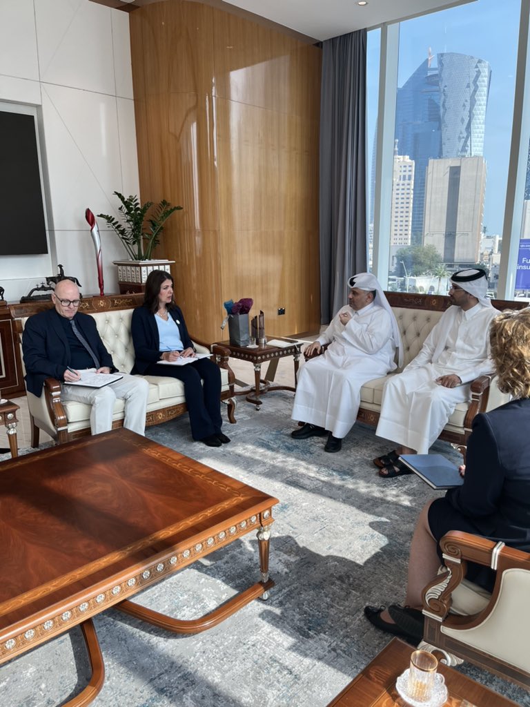 Finished off an incredibly productive trip to the Middle East discussing agriculture, energy and infrastructure investment opportunities with the Qatar Investment Authority, Qatar Energy and Hassad Foods. 

It is clear the UAE and Qatar are interested in partnering with Alberta