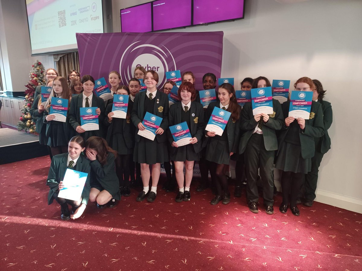 26 Year 8 pupils enjoyed an action packed day learning about careers in Cyber at Aintree racecourse. #excellence #futureplanning