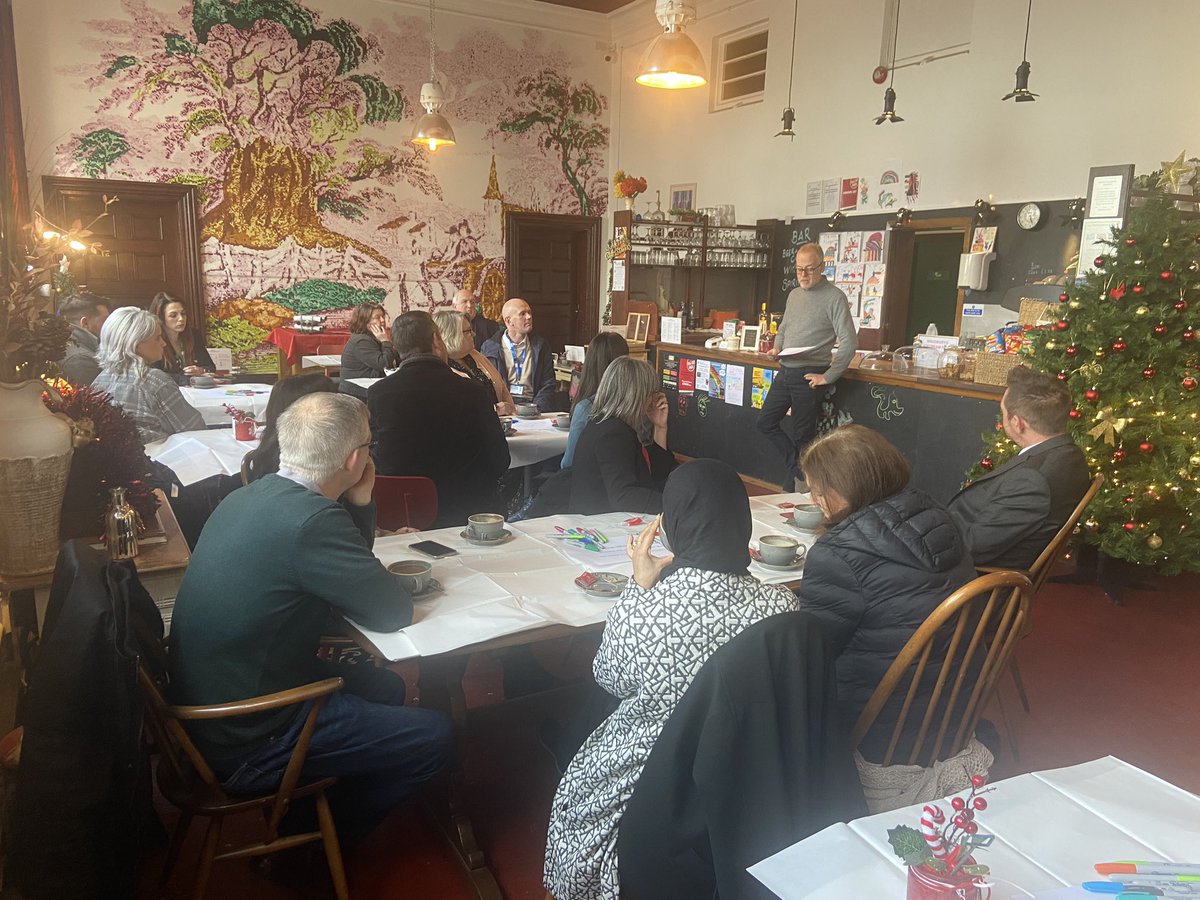 CN_stoke's tweet image. Brilliant Christmas do/in person CN meet -today! we loved seeing everyone in person and chatting all things Stoke and 2024 goals!! Thanks to everyone for coming and thanks to @thecafefenton for the venue and yummy food!!