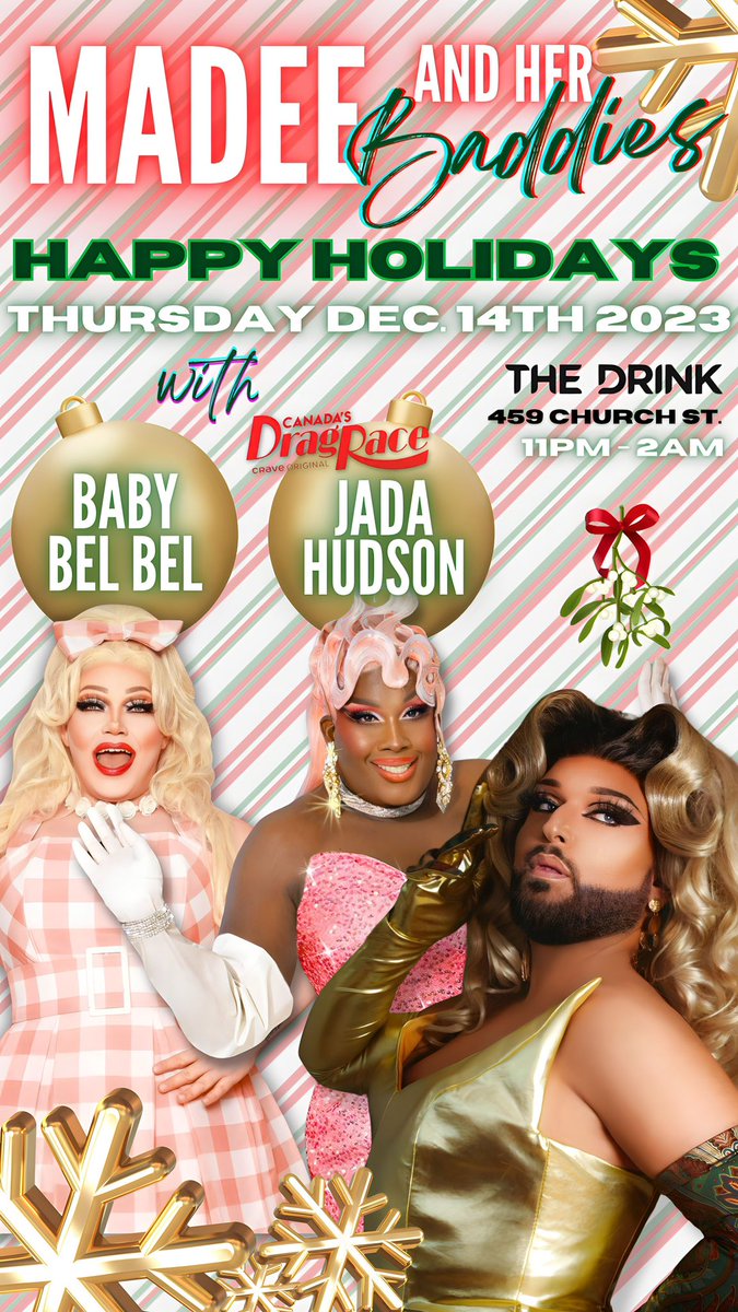 Madee โThe Baddieโ Lovegood (@madeelovegood) on Twitter photo ๐ TOMORROW ๐
Come to The Drink from 11pm-2am and party with <a href="/jadashada/">Jada Shada Hudson๐ฉ๏ธ๐ง๐ง๐จ๐ฆ</a> , <a href="/baby_bel_bel/">Baby Bel Bel</a> , and myself! Itโs gonna be a JOLLY OLโ TIME! Weโre getting litty baby, baddies style! TURN UPPP ๐ป๐ฅณ ๐ TOMORROW ๐
Come to The Drink from 11pm-2am and party with <a href="/jadashada/">Jada Shada Hudson๐ฉ๏ธ๐ง๐ง๐จ๐ฆ</a> , <a href="/baby_bel_bel/">Baby Bel Bel</a> , and myself! Itโs gonna be a JOLLY OLโ TIME! Weโre getting litty baby, baddies style! TURN UPPP ๐ป๐ฅณ